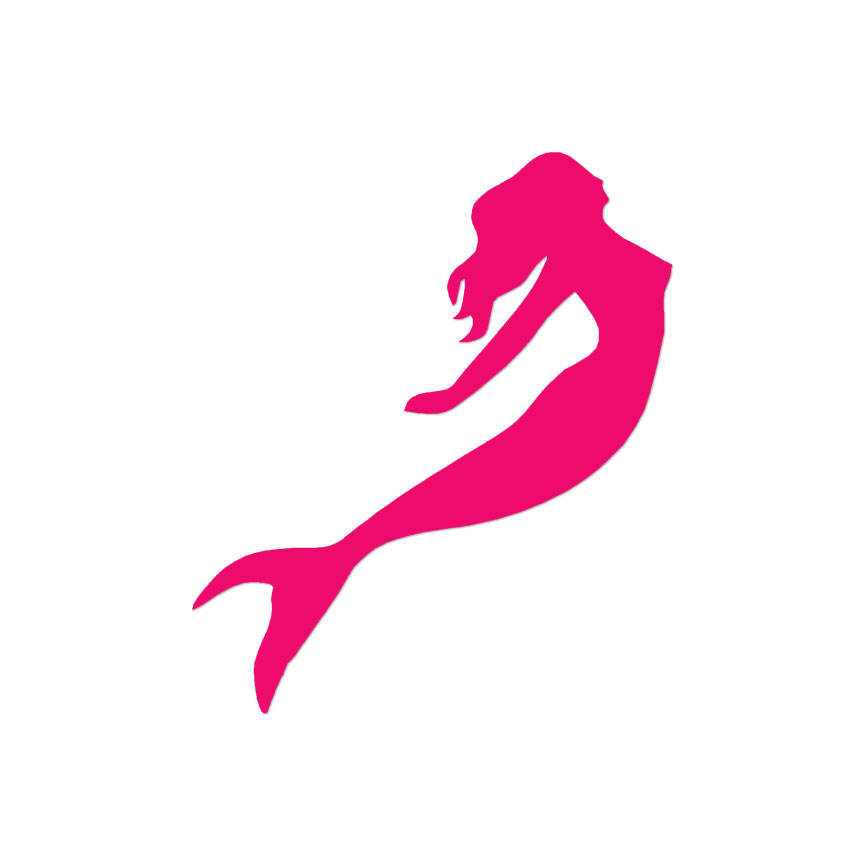 Mermaid - Vinyl Decal Sticker - Multiple Color & Sizes - ebn449 | eBay